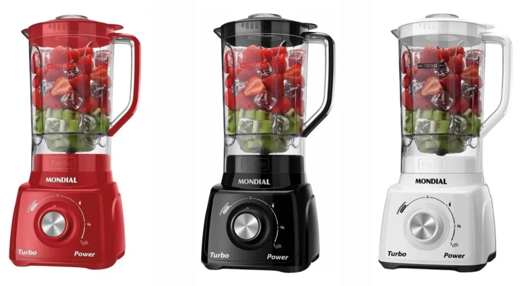 Liquidificador Turbo Power Mondial 550W L-99 FB